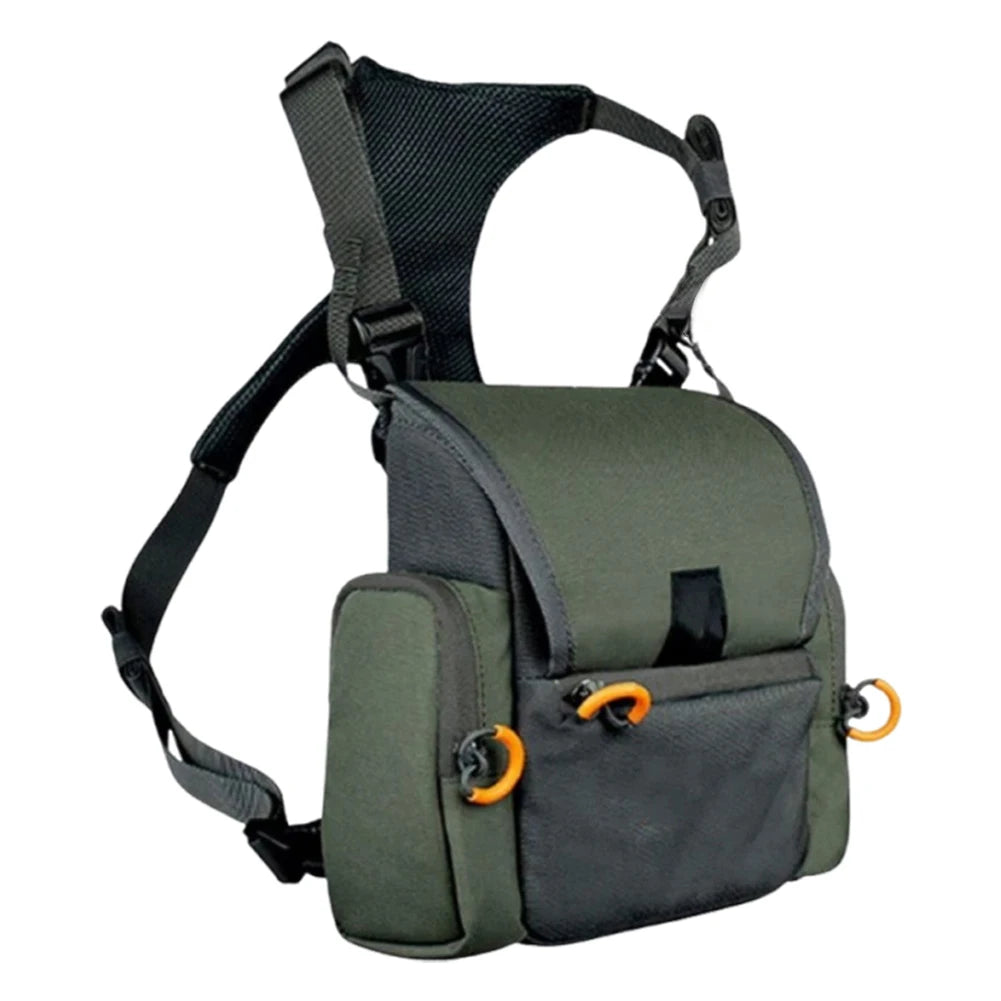 Binocular Harness Chest Rangefinder Pouch Rain Cover Adjustable Large