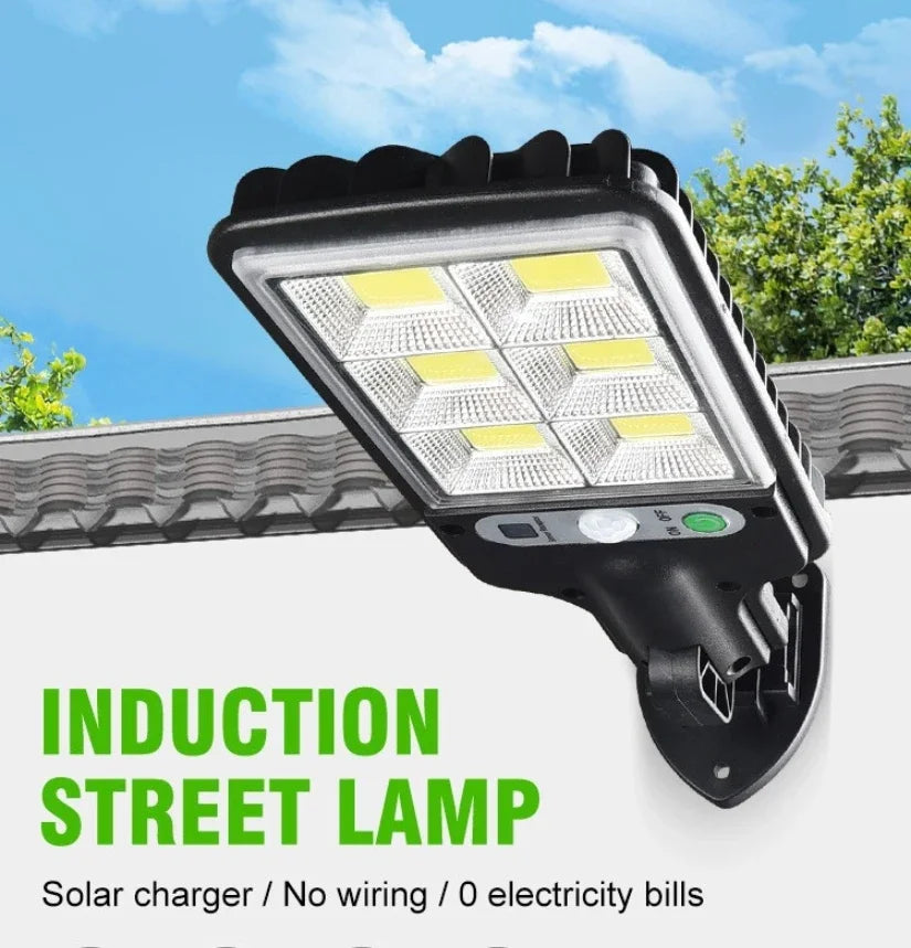 72 COB Solar Motion Sensor Outdoor Wall Light – IP65