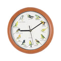 Wall Hanging Clock Decor Singing Bird Wall Clock Bird Clock With Sound Hanging Clock Decor for Kitchen Walls Shelf Decoration Zpaxo Coffee 10 inch