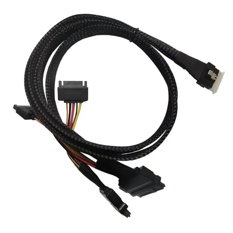 652F Durability SFF8654 8i 2SFF-8639 NVME Data Cable Adapter Works Zpaxo