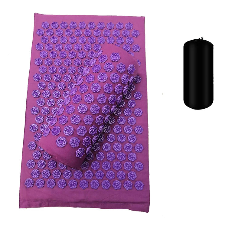 Massager Mat Shakti Massage Yoga Acupressure Relieve Stress Back Body