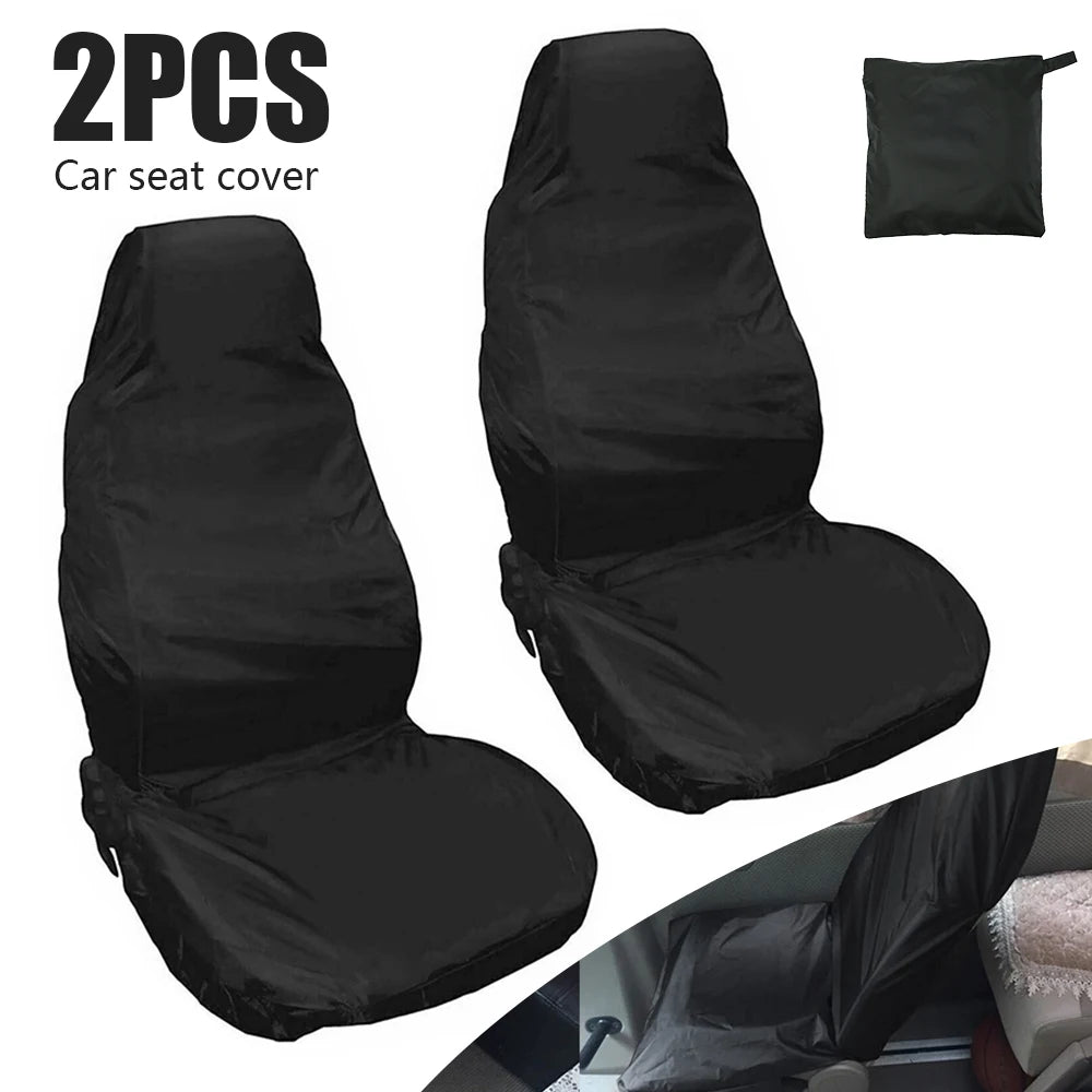 Car Seat Cover Waterproof Fabric Universal Car Seat Covers Set Accessories Interior For Most Car Suv Truck Van Seat Cushion 2024 Zpaxo