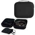 Hard Case Bag Headphones Drive Disk Electronic Accessories Camera Zpaxo black