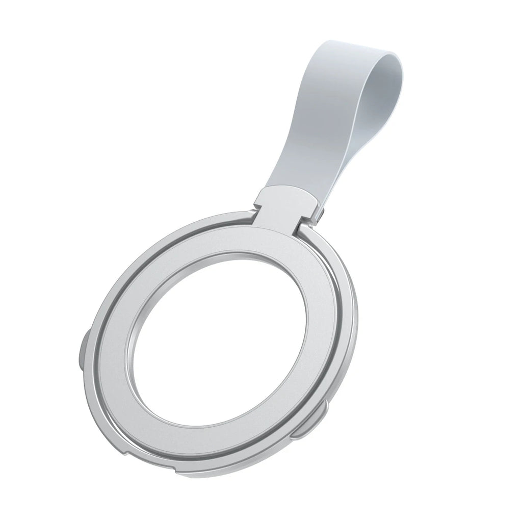 Magnetic Phone Holder 360 Degrees Rotation Stand For iPhone 16 15 14 13 Pro Max Apple MagSafe Phone Magnetic Finger Ring Holder Zpaxo White