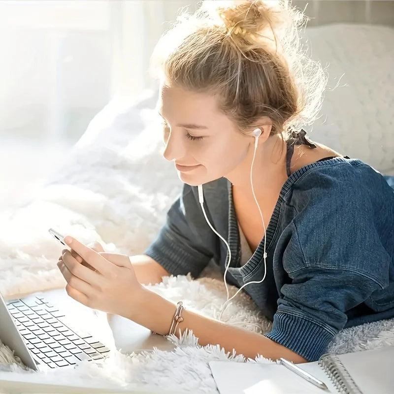 Volume Control Headphones Microphone Android Samsung Iphone Ipad