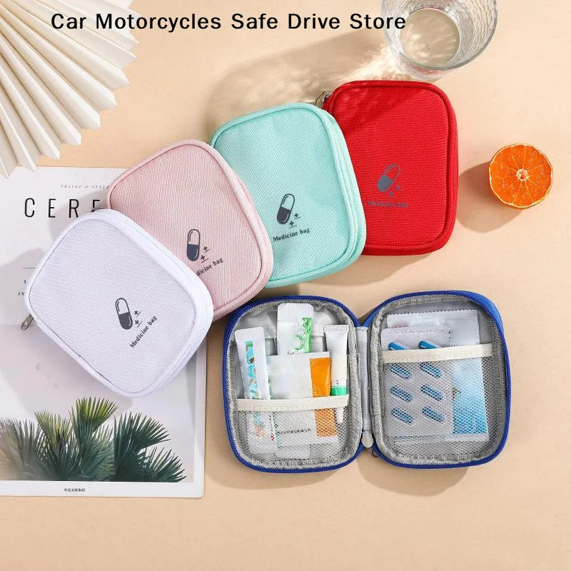 CMFirst Aid Medicine Bag Portable Storage Box Emergency Kits Pills