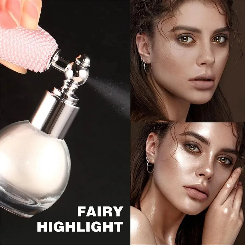 Gloss Body Diamond Shimmering Glitter Spray Liquid Highlight Powder