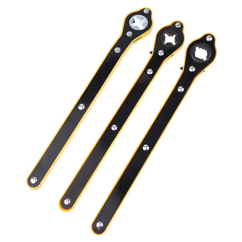 Compact Tire Removal Tool – Cross Ratchet Wrench & Car Jack