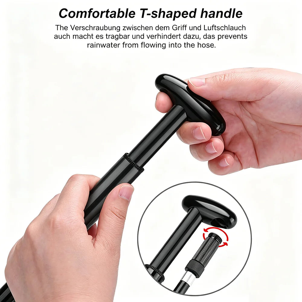 TOPTREK Portable Bike Pump Mini High Pressure Bicycle Tire Three In One Valve Hand Air Pump Bikes Basketballs With Mount Bracke Zpaxo