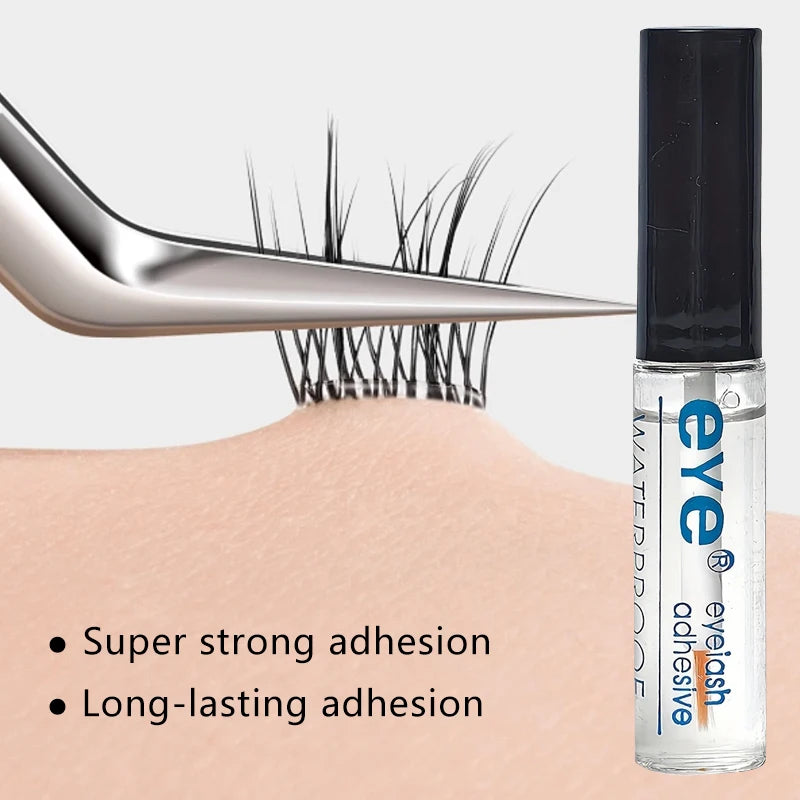 Quick Dry Transparent False Eyelash Glue Strong Adhesion Hypoallergenic Lash Extension Glue Adhesive Lasting Waterproof Makeup Zpaxo