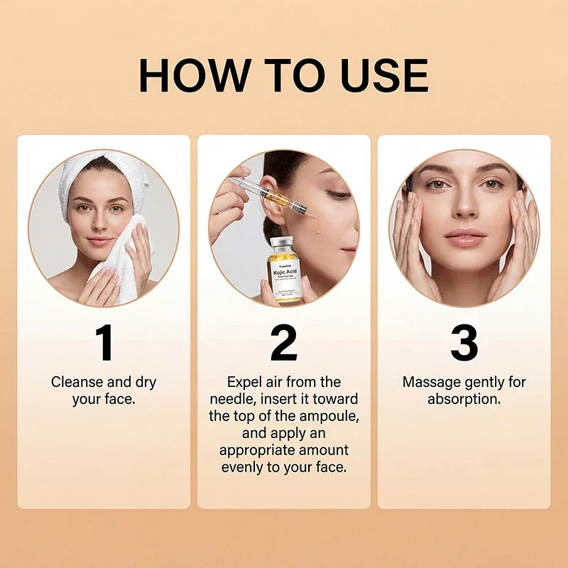 Niacinamide Glow Ampoule Serum – Hydrating & Brightening Facial Ampoule Serum Zpaxo