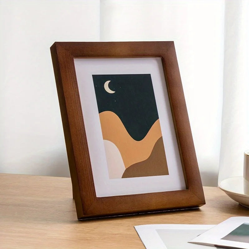 Magnetic Photo Frame Sleek Versatile Home Office Fridge Perfect Any