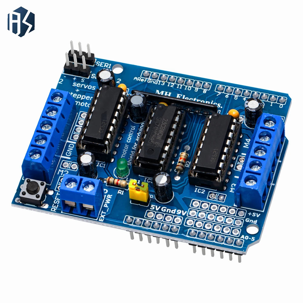L293D Motor Control Shield Drive Expansion Board Arduino Zpaxo