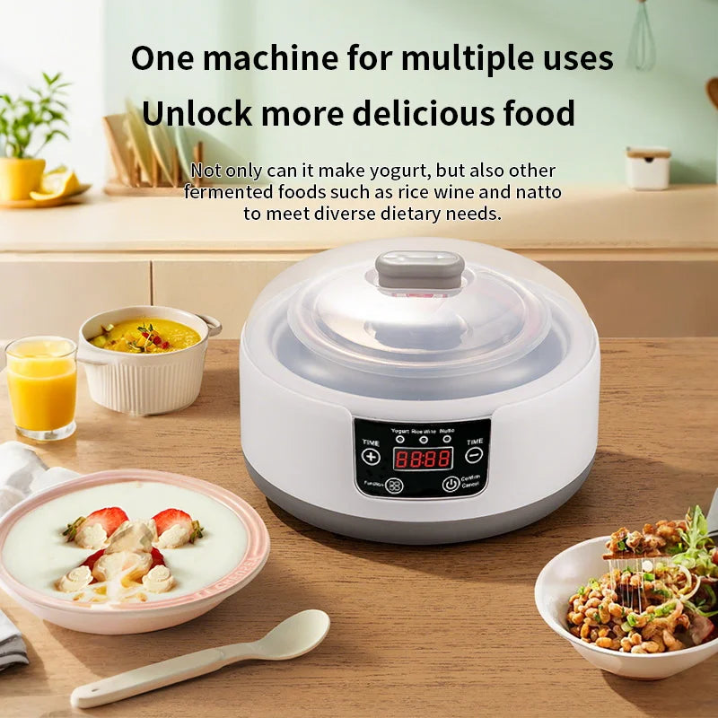 Electric Mini Yogurt Maker Automatic Rice Wine Maker DIY Yogurt Household Zpaxo