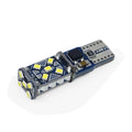 Super Bright W5W Auto Taillight T10 Car Interior Lamp Car License Number Plate Lights Reading Light Auto Wedge Turn Side Bulbs Zpaxo white