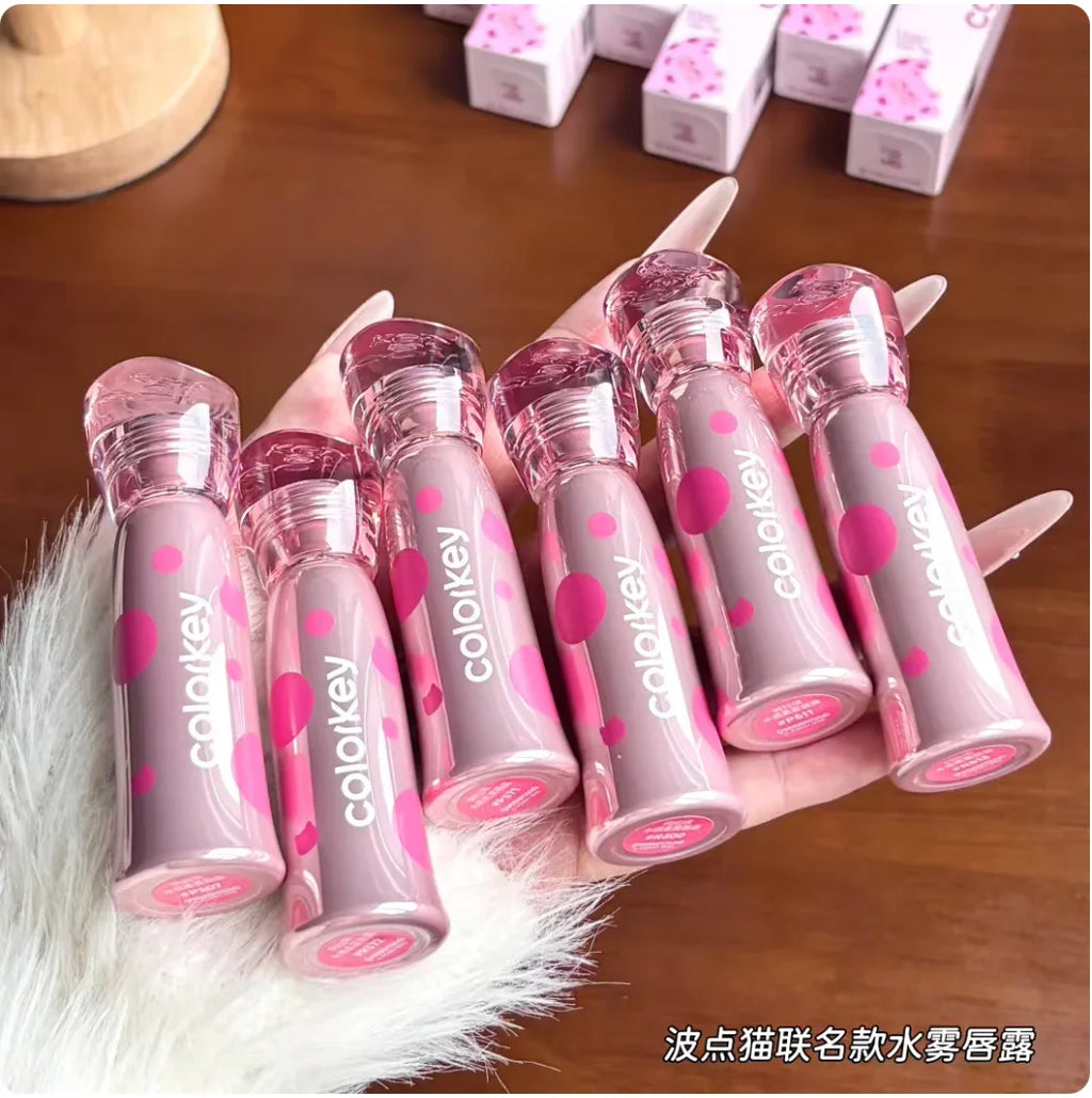 COLORKEY POKKY MAO SOFT MATTE WATER TINT 2.5g Lipgloss Waterproof Non-stick 1.8g Lip Makeup Authentic Original Cosmetics Zpaxo