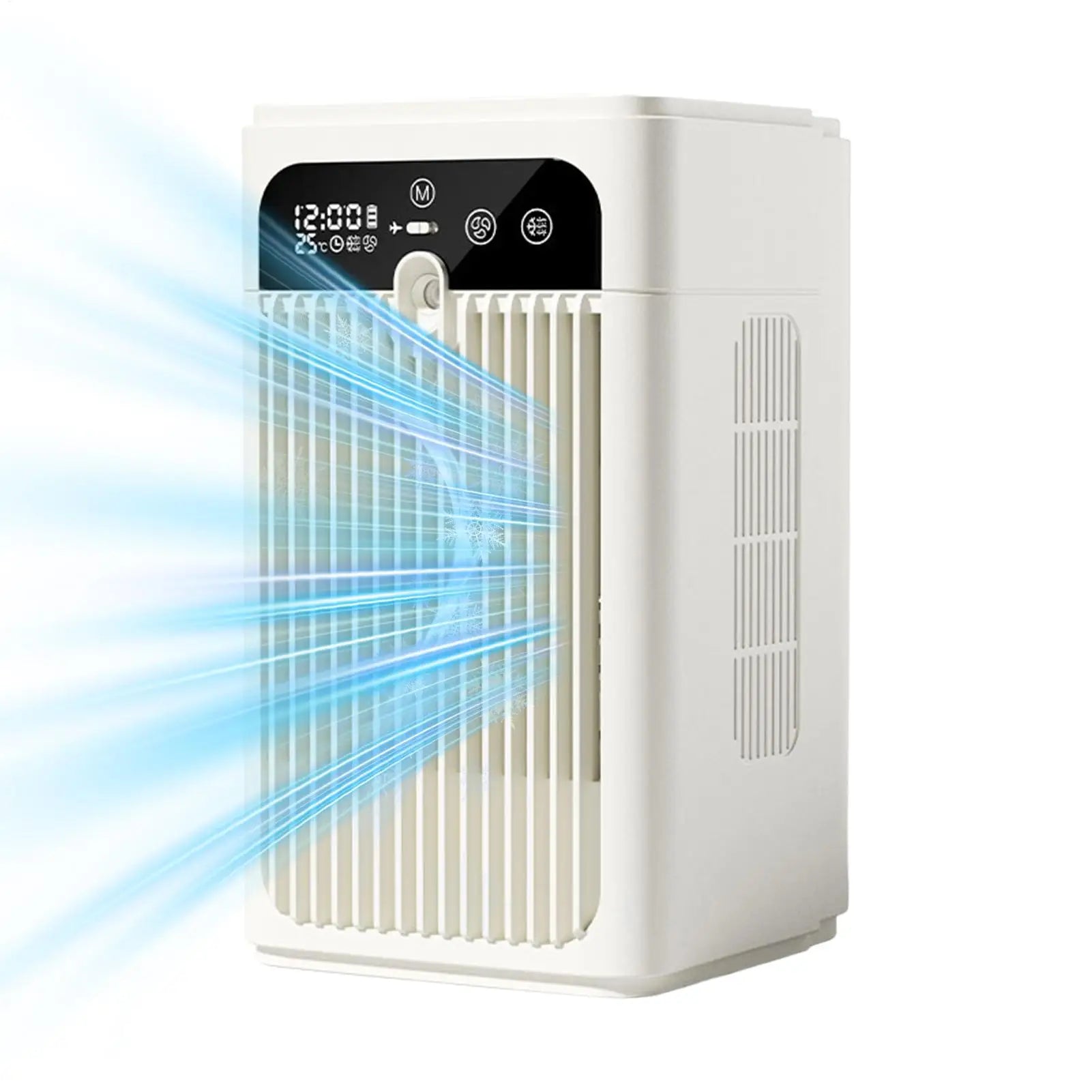 Desk Fan Personal Cooling Time Display Water Tank Air Blowing Mist