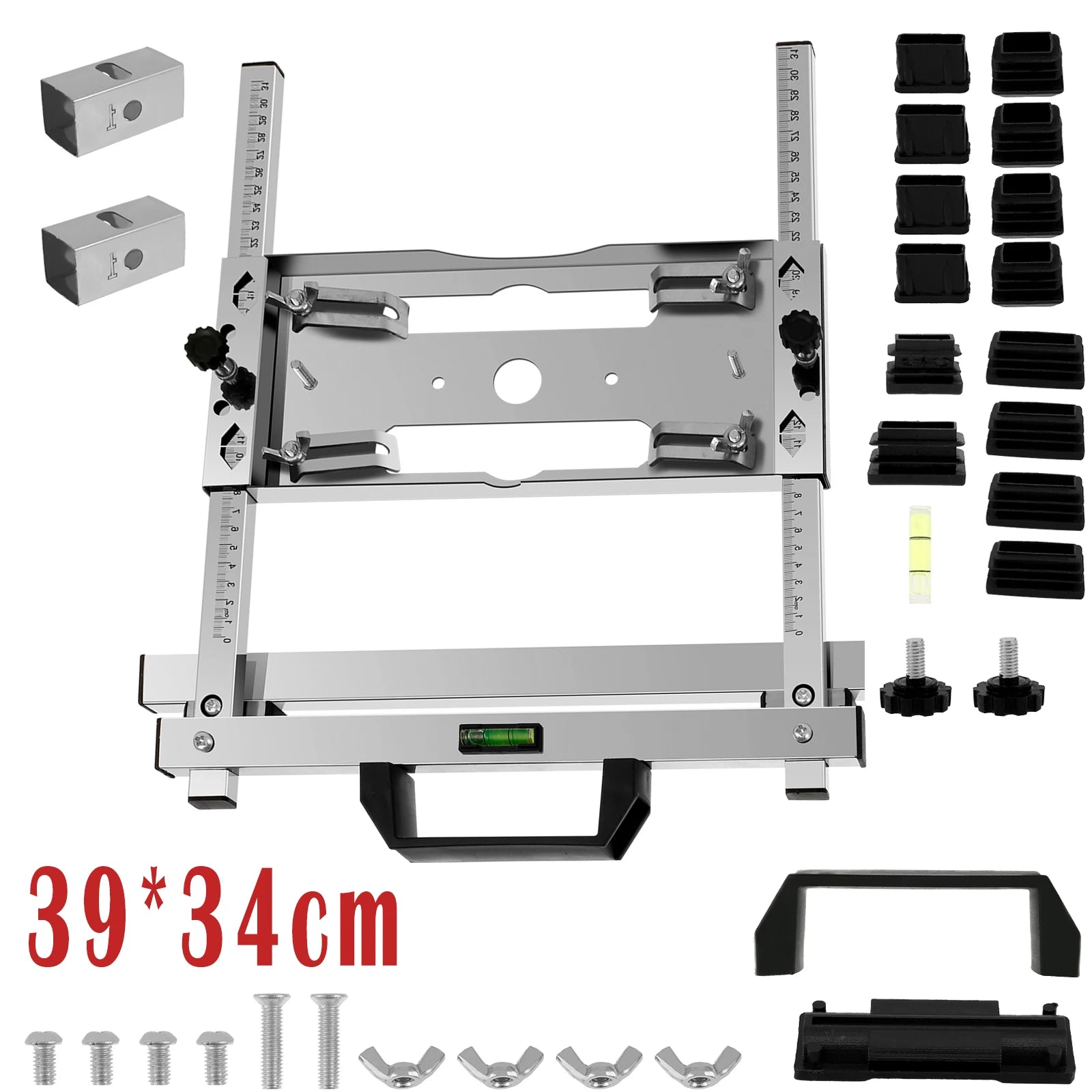 Electricity Woodworking Cutting Machine Edge Guide Adjustable Board Circular Saw Holder Cutting Rail Milling Quick Positioning Zpaxo