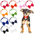 Pet Collar Adjustable Bow Tie Dog Cat Bows Kitten Easy Wear Party
