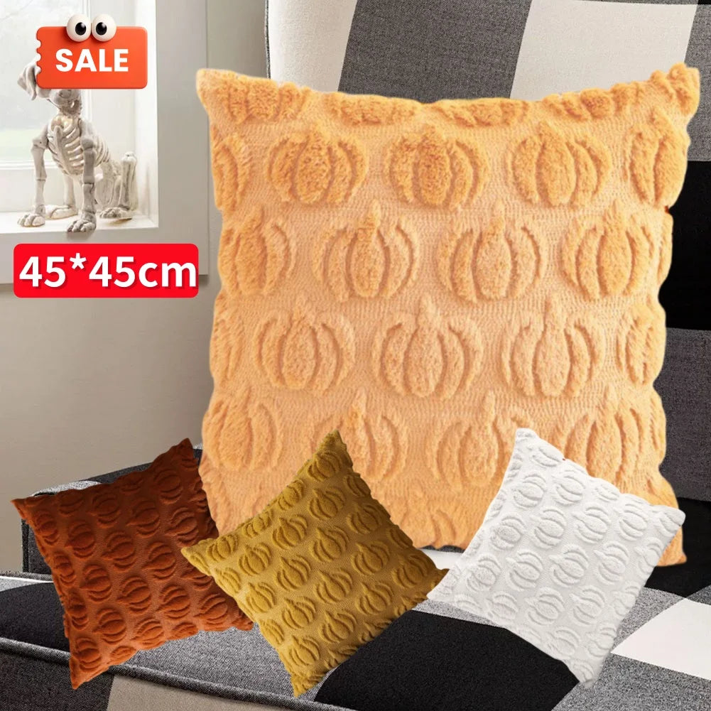Halloween Decoration Home Cartoon Pumpkin Bat Ghost Pillowcase Horror