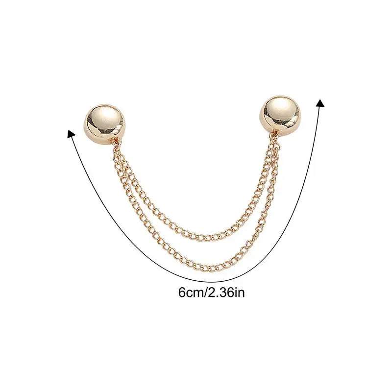 Multifunctional Magnetic Clothing Clips Boutonniere Pins Scarf