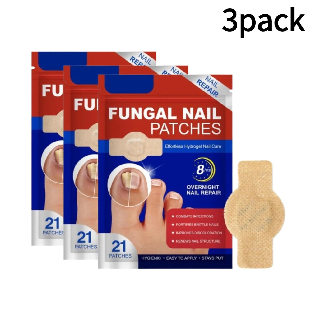 Foot Nail Repair Patches Nail Ingrown Correction Sticker Antifungals Toenail-Fungus Treatments Stickers Damaged Nail Care Tool Zpaxo 3packs