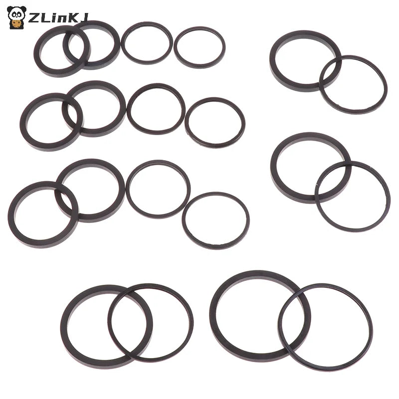 ▶4Pcs PE Wear-Resistant Sealing Ring Motorcycle Mountain Road Bike Disc Brake Caliper Sealing Ring O-Ring Brake Piston Zpaxo