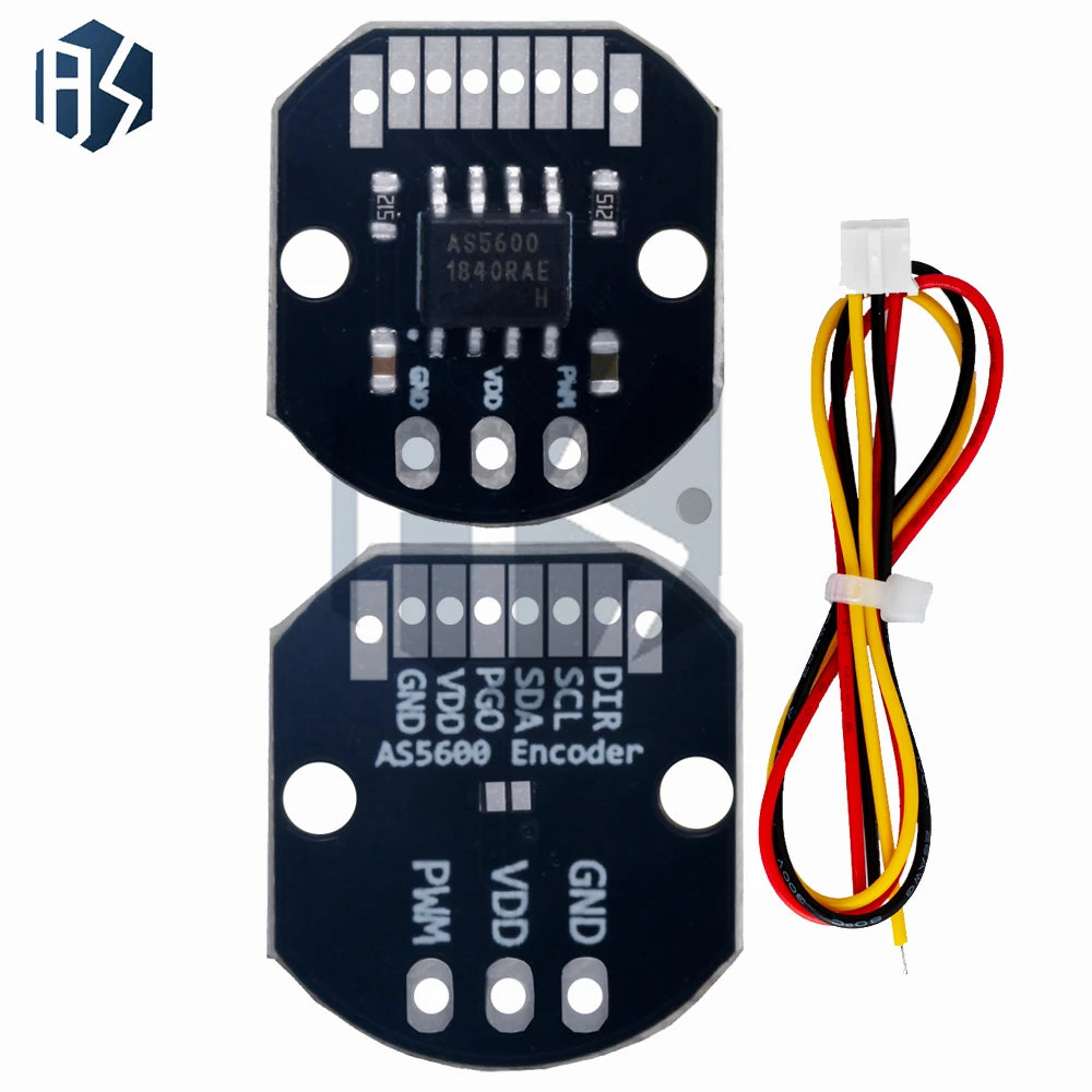 AS5600 Magnetic Encoder 12Bit Precision PWM I2C Interface Brushless Zpaxo