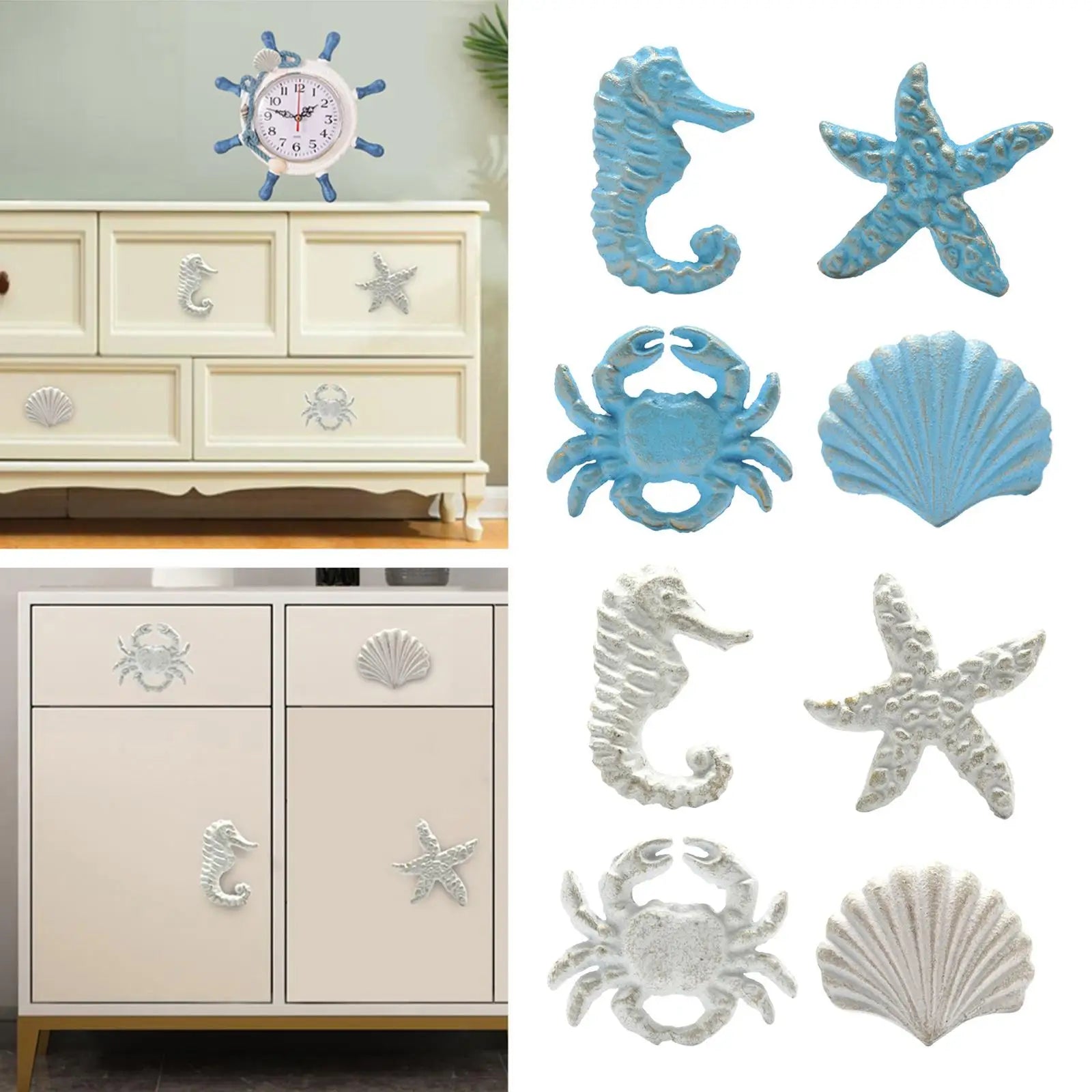 Cabinet Knobs Screw Decorative Pulls Drawer Pull Handle Bathroom Zpaxo