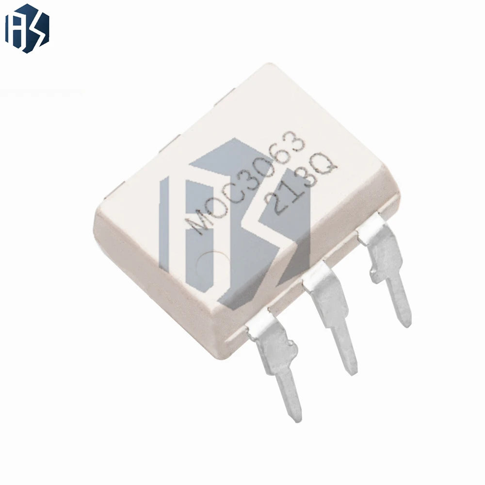 MOC3063 Optocoupler IC Chip DIP-6 Through-hole Electronics Projects Zpaxo