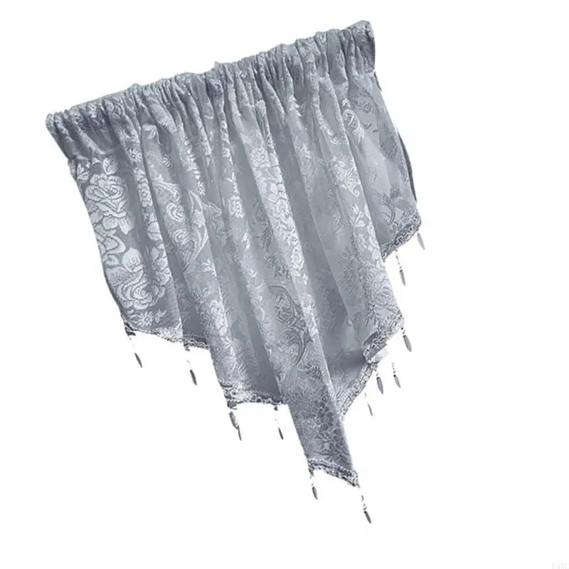 Machine Washable Lace Curtain for Bedroom Office Quick Installation Long Time Use Sun Protective Home Textiles Zpaxo