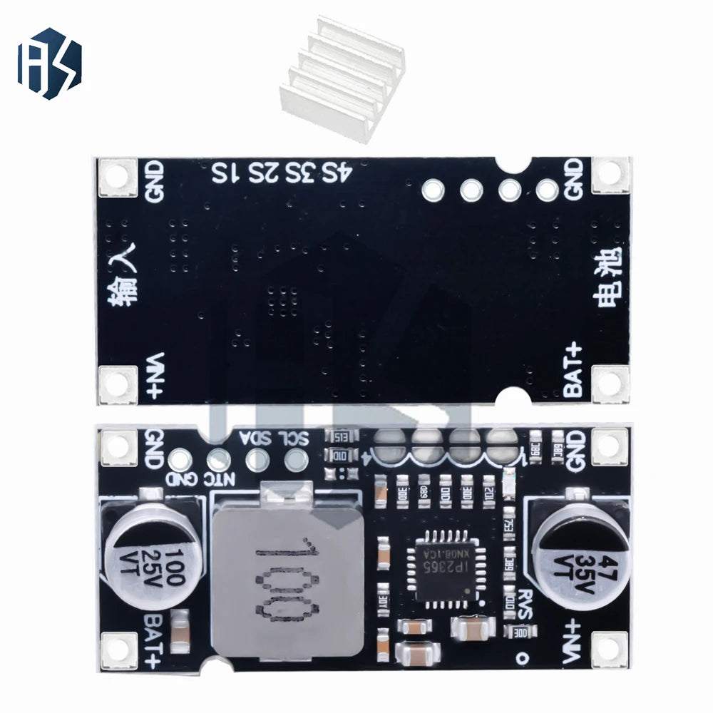 1S-4S 5V-26V 3A 40W Lithium Charger Module 1- Step-down Current Zpaxo