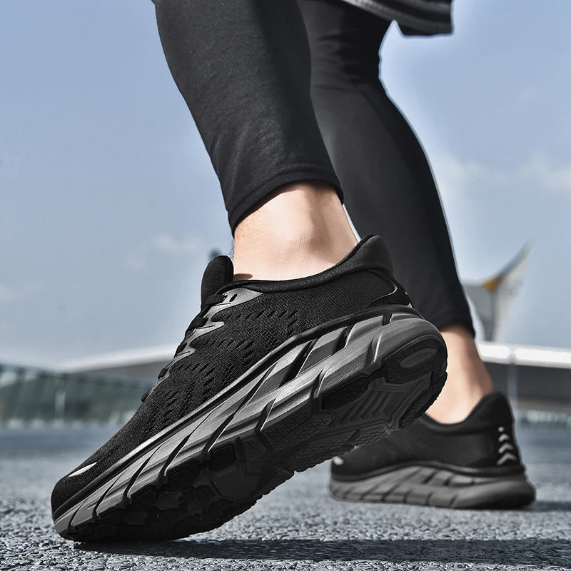 Men's Casual Sneakers Luxury Trainer Shoes Breathable Race Running
