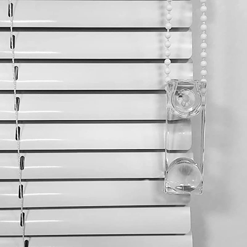 8cm Clear Roller Blind Pull Handle Bead Chain Weight Pendant