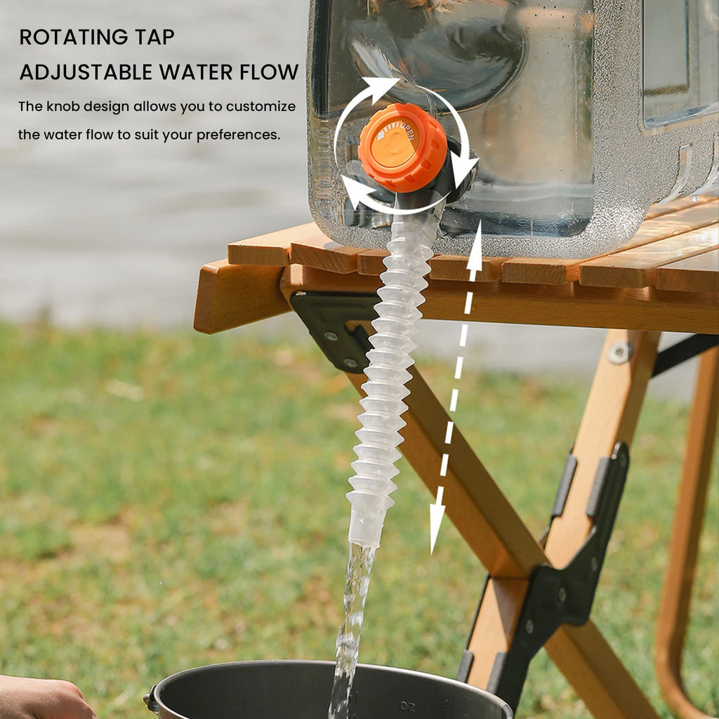 Water Carrier Tank Food Grade Portable Large-capacity Faucet Outdoor