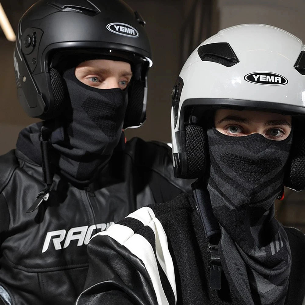 Winter Breathable Balaclava Motorcycle Full Mask Cycling Mask Helmet Hood Moto Riding Neck Face Mask Climbing Fishing Skating Zpaxo