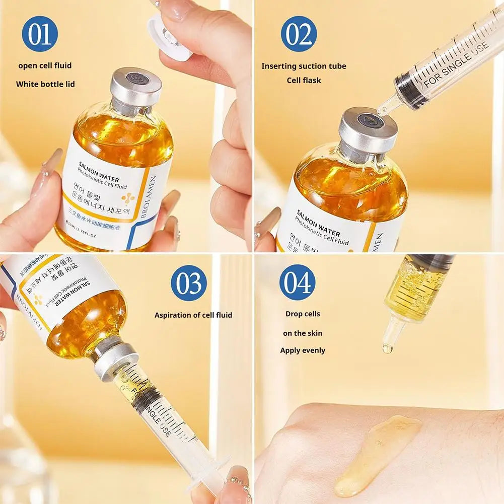 Salmon Skin Rejuvenation Firming Essence Serum 50ml Face & Body Serum Zpaxo