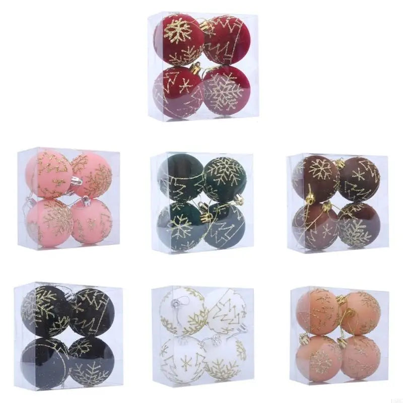 Christmas Baubles Hanging Decorations Tree Wreath Mantels Window