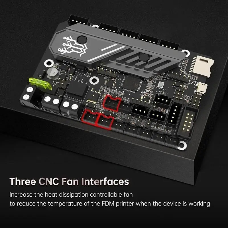 652F BIGTREETECH-SKR Mini E3 V3 0 Motherboard TMC2209 UART VS SKR 3D Zpaxo CN