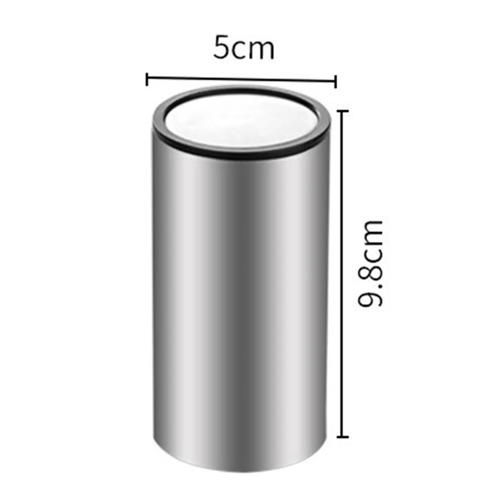 Stainless Steel Toothpick Holder Popup Modern Portable Toothpick Holder Dispenser for Home Dining Table Hotels Bars Cafes Zpaxo