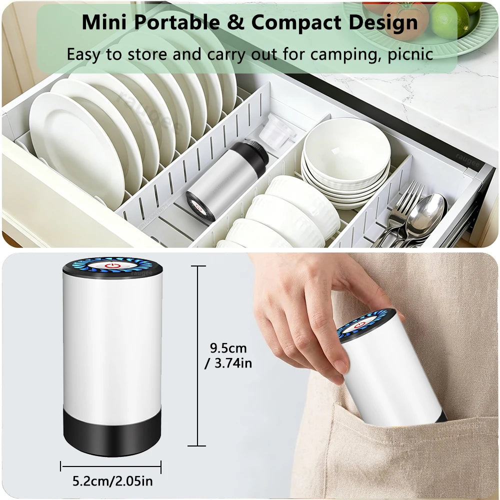 Vacuum Packaging Machine Food Storage Mini Handheld Pump Portable