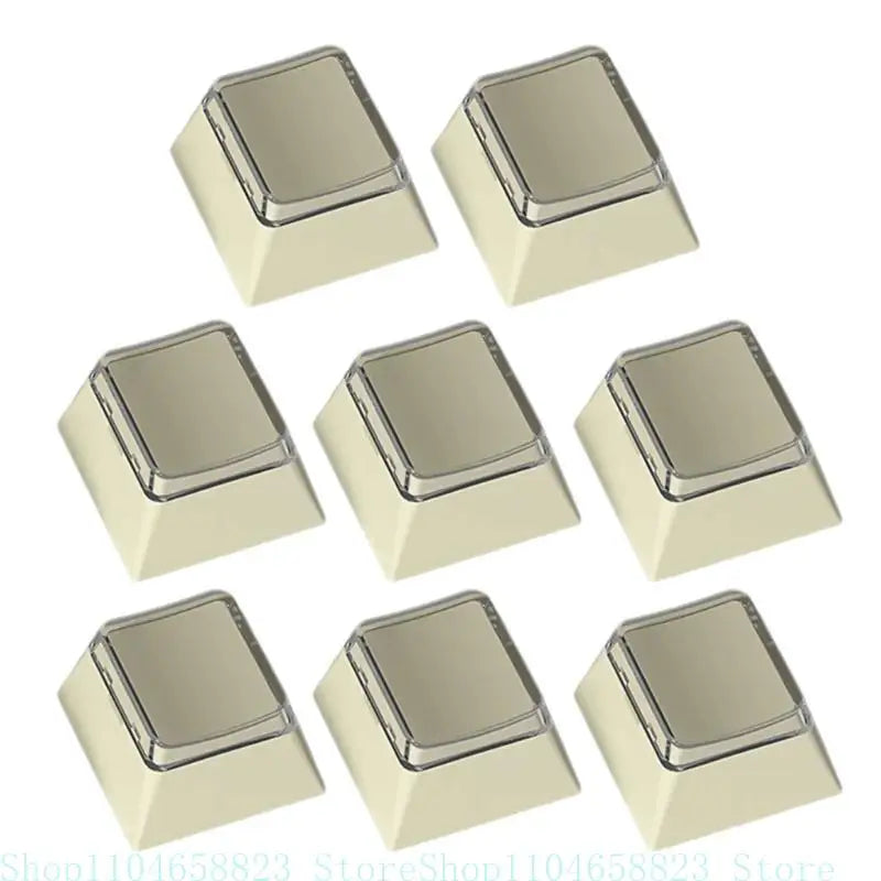 Original Height Blank Keycaps 8Pcs/Set For Mechanical Keyboards For Office Use Gaming and Keyboard Projects Zpaxo