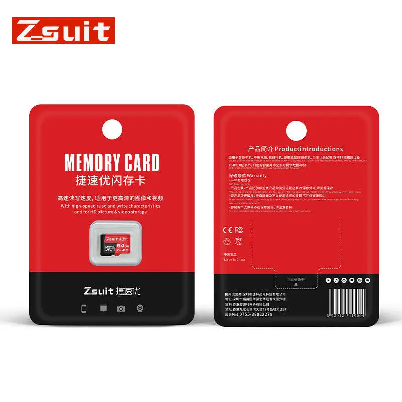 High-speed and Large-capacity Tf Memory Card Mobile Phone Monitoring Car Driving Recorder Universal Memory Card Zpaxo