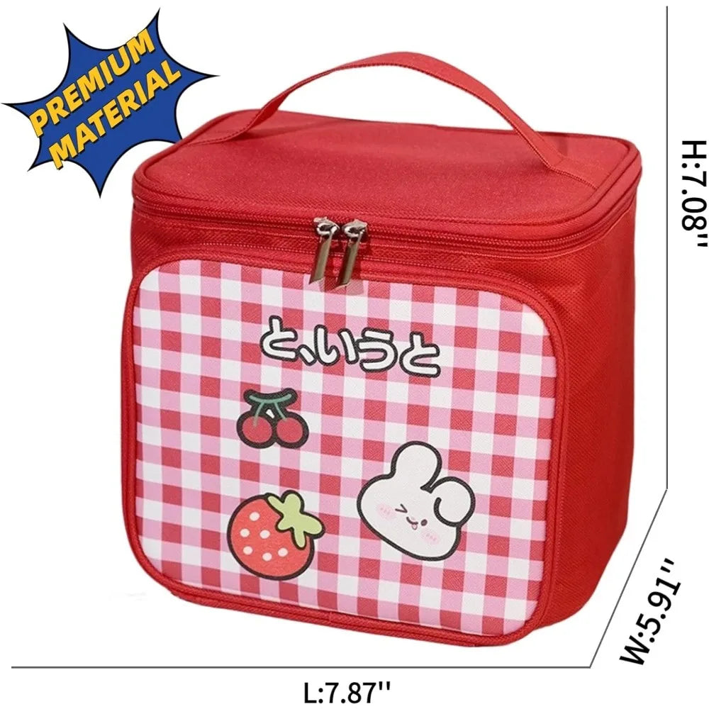 Hanging Travel Toiletry Bag Spacious Compartments Cute Cartoon Large
