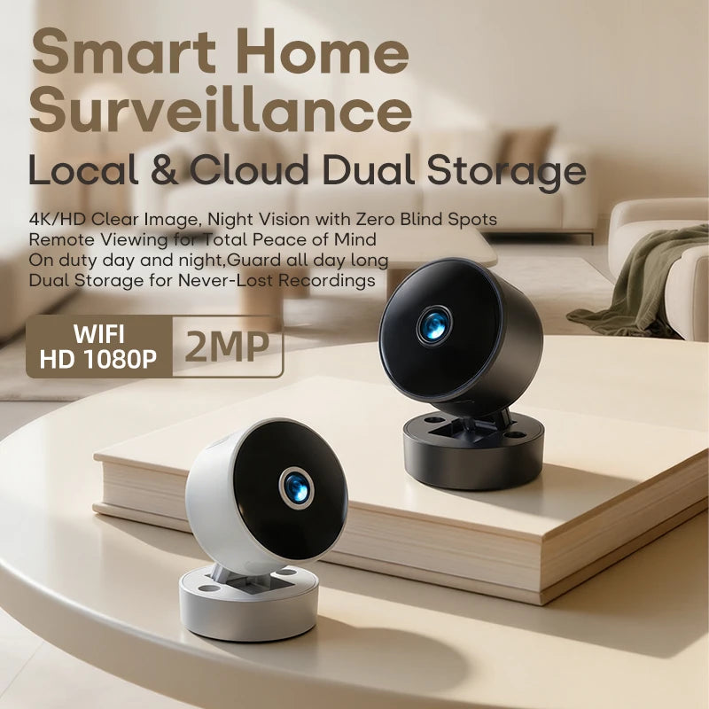 4K HD Wireless Wifi Camera Infrared Night Vision Mini Outdoor Smart