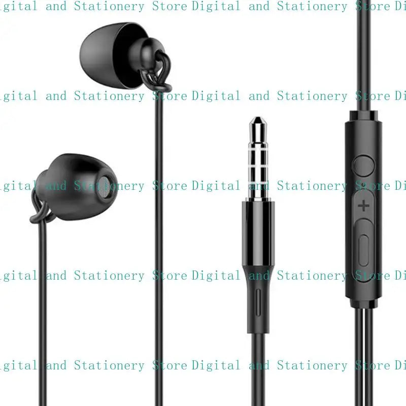 Noise Reduction Headphones Microphone Wired Earphones Sleeping