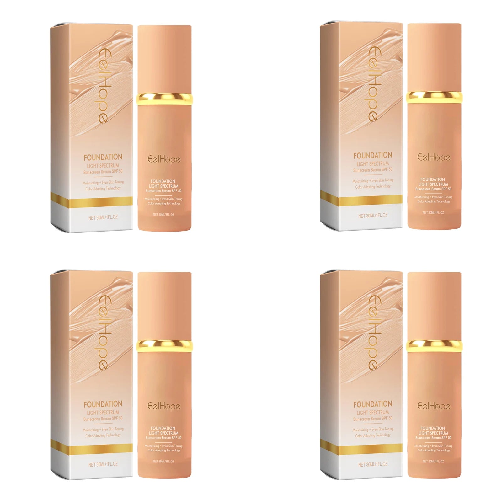 Color Changing Foundation Natural Lightweight Concealer Hydrating Brightening Long Lasting Moisturizing Full Coverage Even Skin Zpaxo Buy 2 Get 2 Free