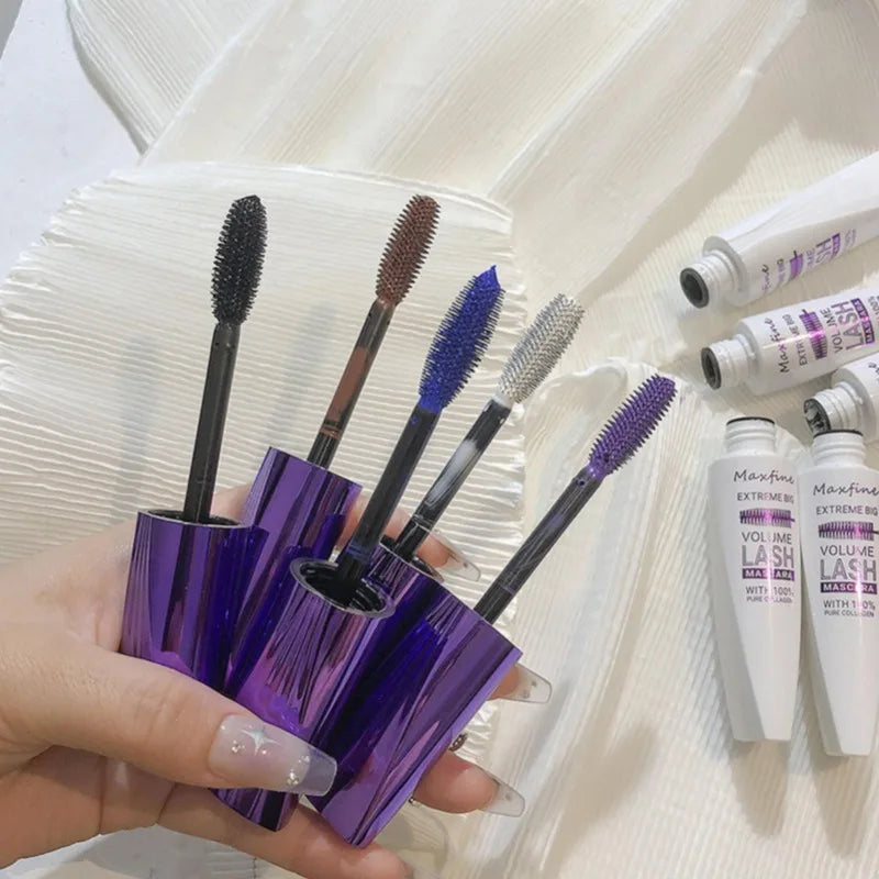1PC 8D Silk Fiber Lash Mascara Waterproof Long-Lasting Smudge-Proof Eyelashes Makeup Zpaxo