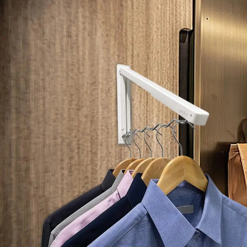 Retractable Clothes Drying Rack Folding Hanger Collapsible Closet