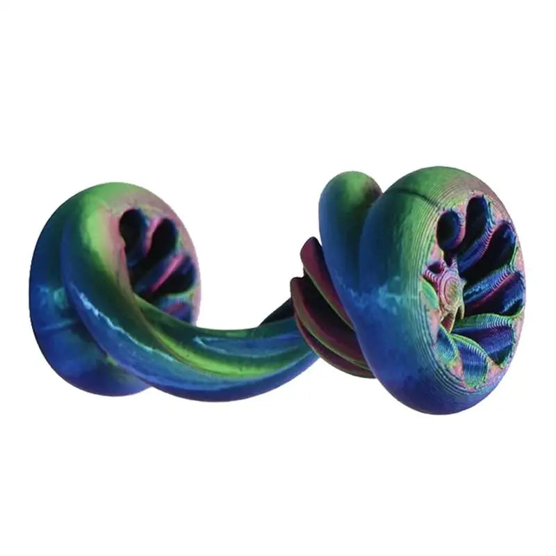 3D Printed Fidget Toys Passthrough Fidget Toys Thread Illusion Cool Gadgets For Stress Relief Boys Kids Adults Classroom Home Zpaxo